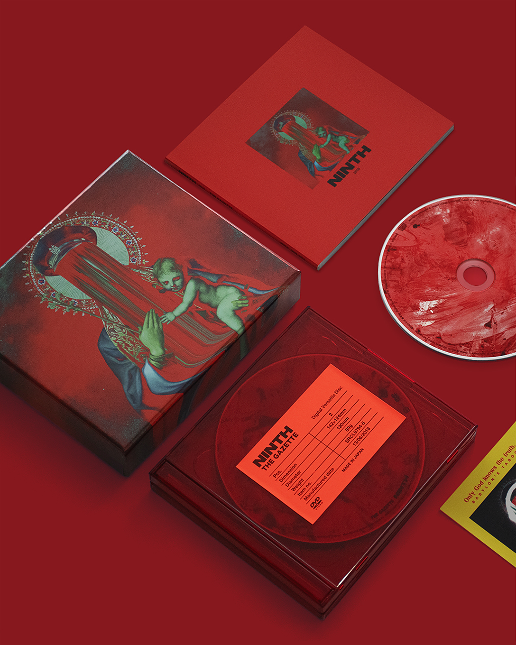 Visuel représentant l'album NINTH du groupe the GazettE