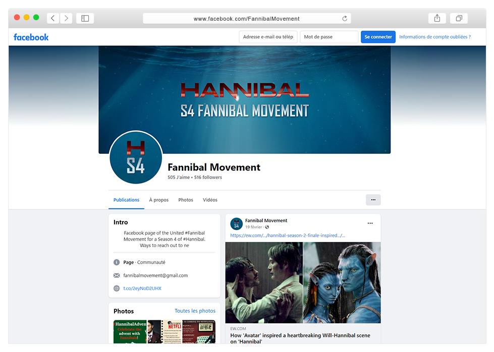 Identité visuelle Facebook